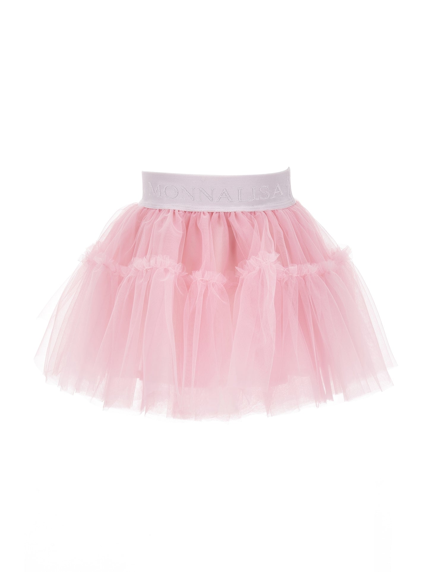 Flared tulle skirt