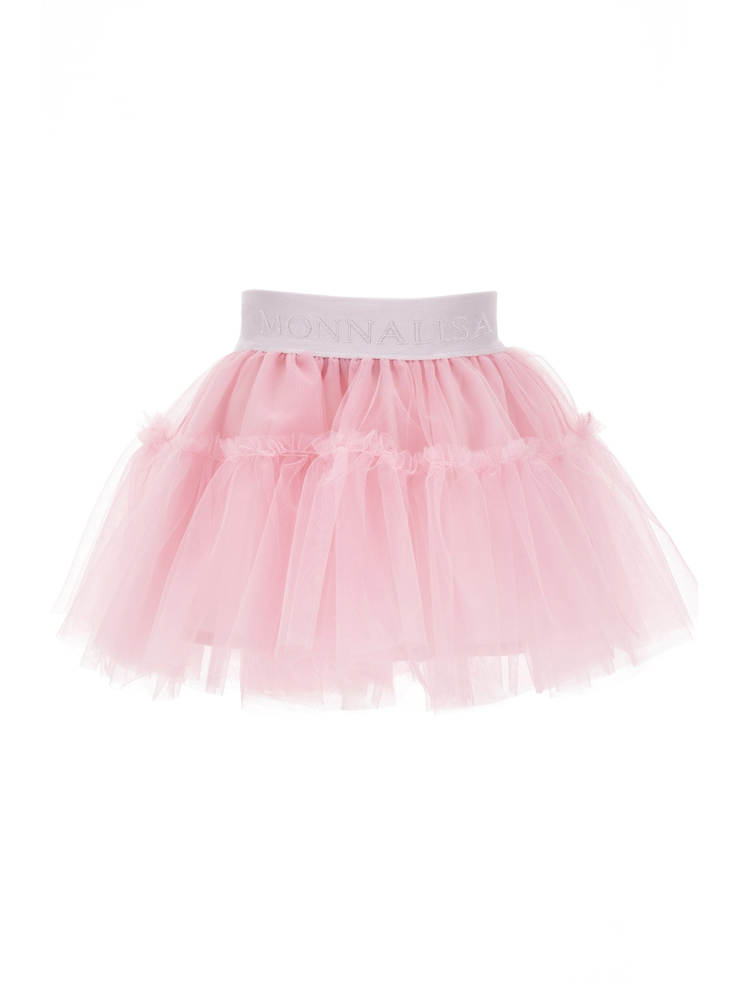 Flared tulle skirt