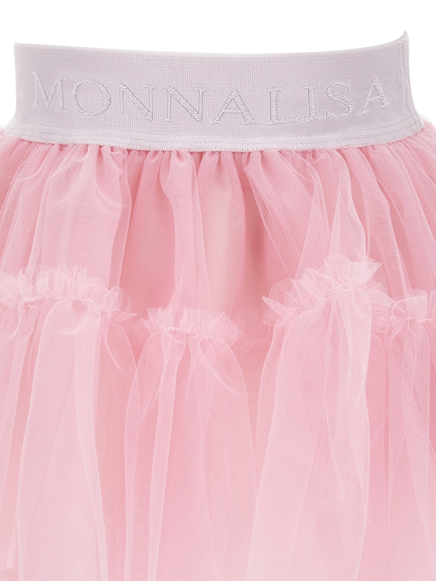 Flared tulle skirt