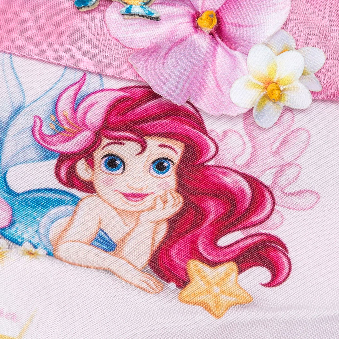 FISH BANDANA VISCOSE FLOWERS