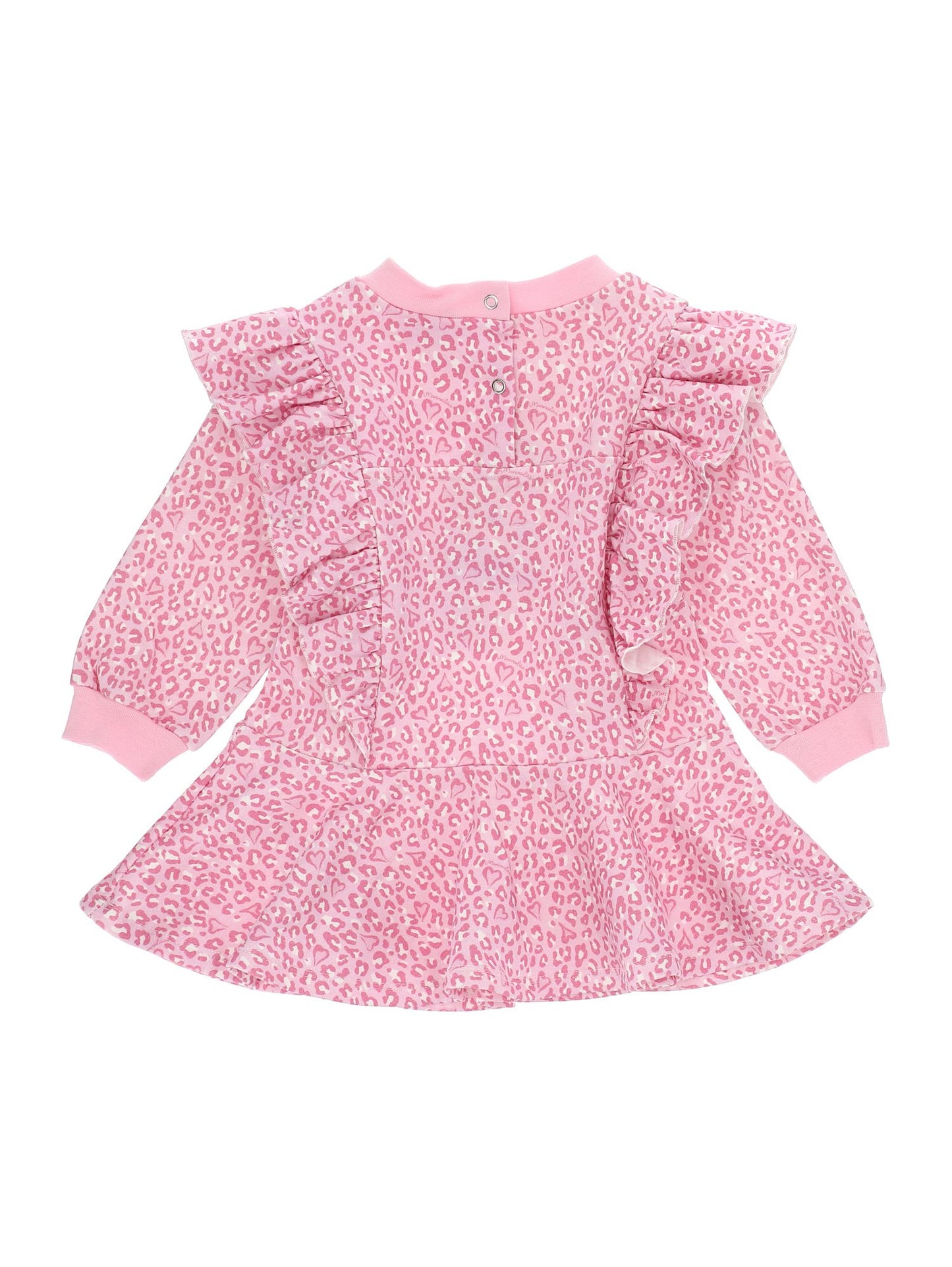 Spotted sweatshirt dress