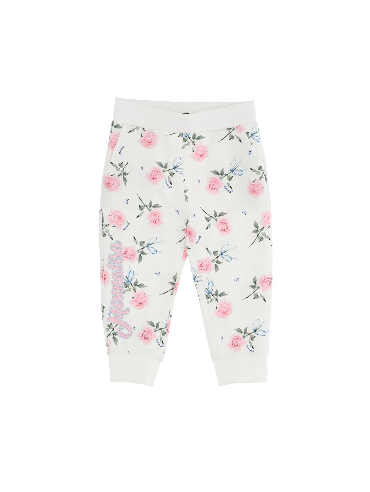 Jogger sweatshirt rose print