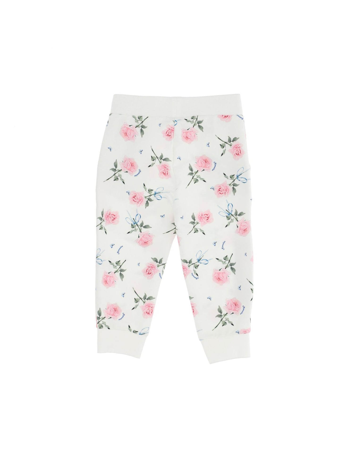 Jogger sweatshirt rose print
