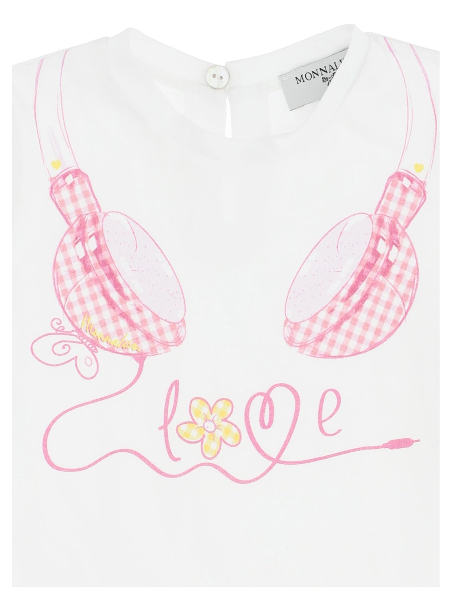 T-shirt with earphone print