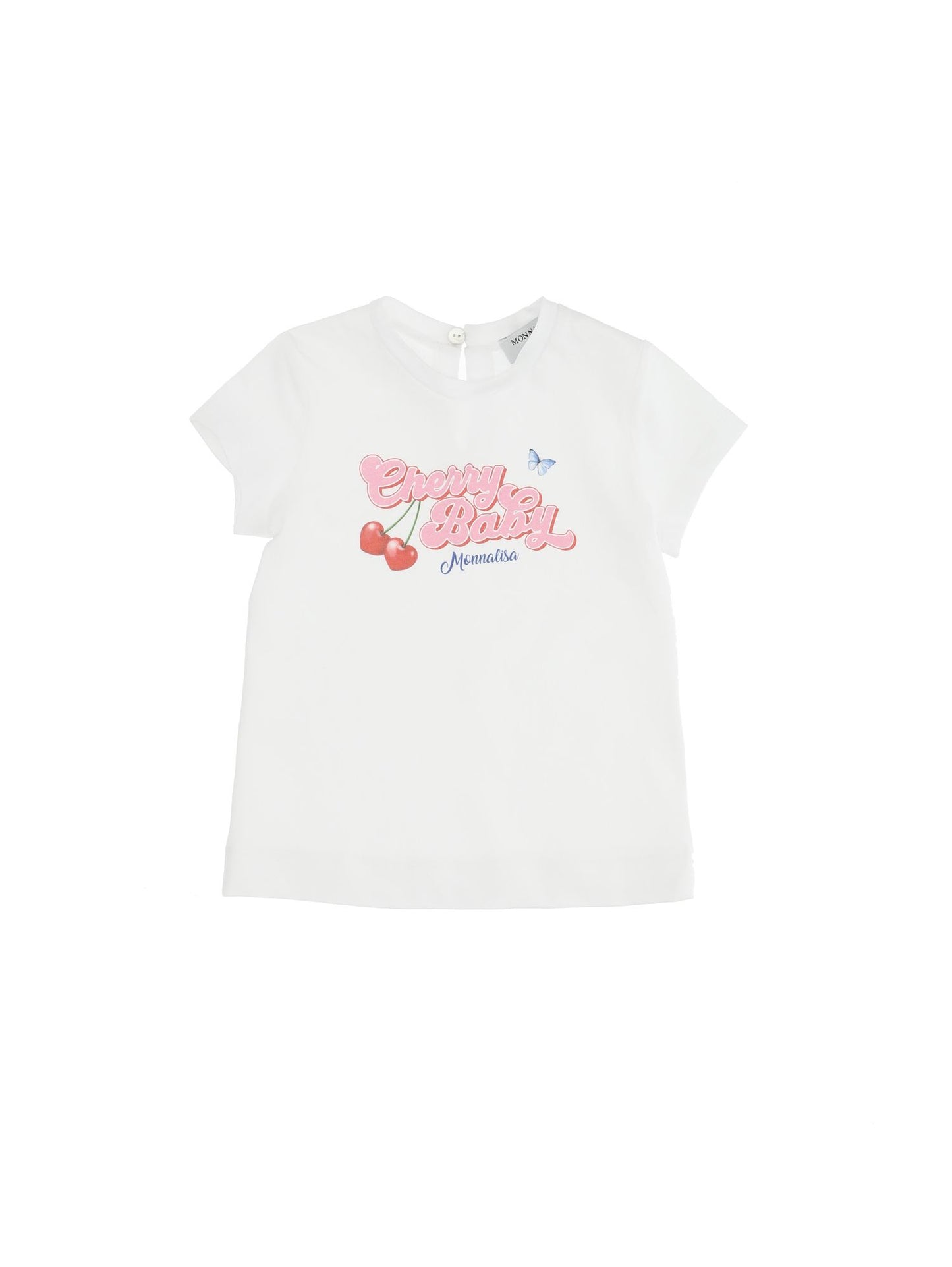 Cherry print jersey t-shirt