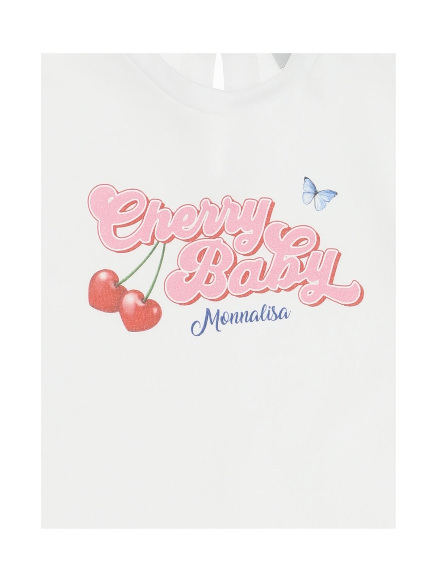 Cherry print jersey t-shirt