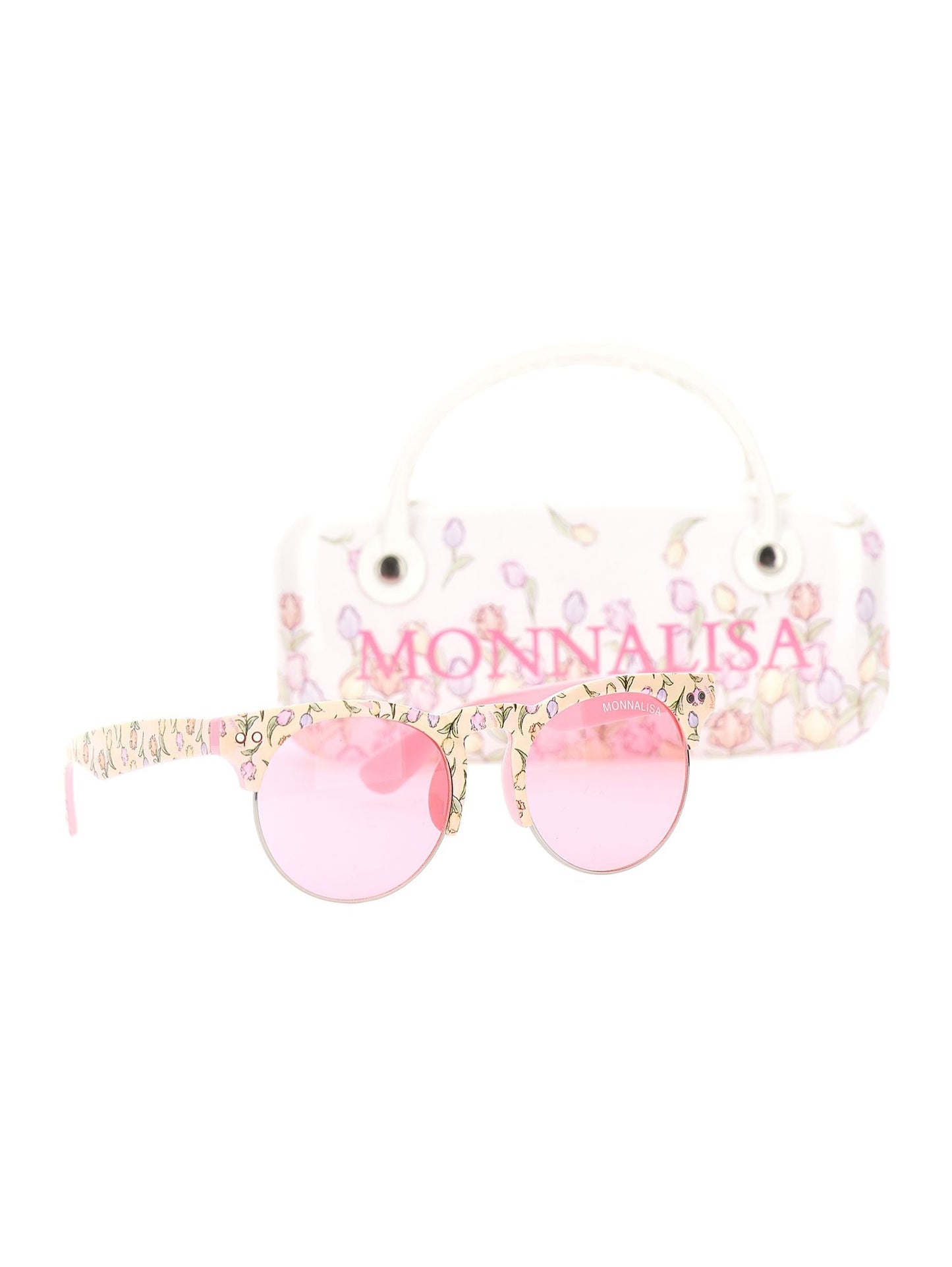 Sonnenbrille mit Tulpen