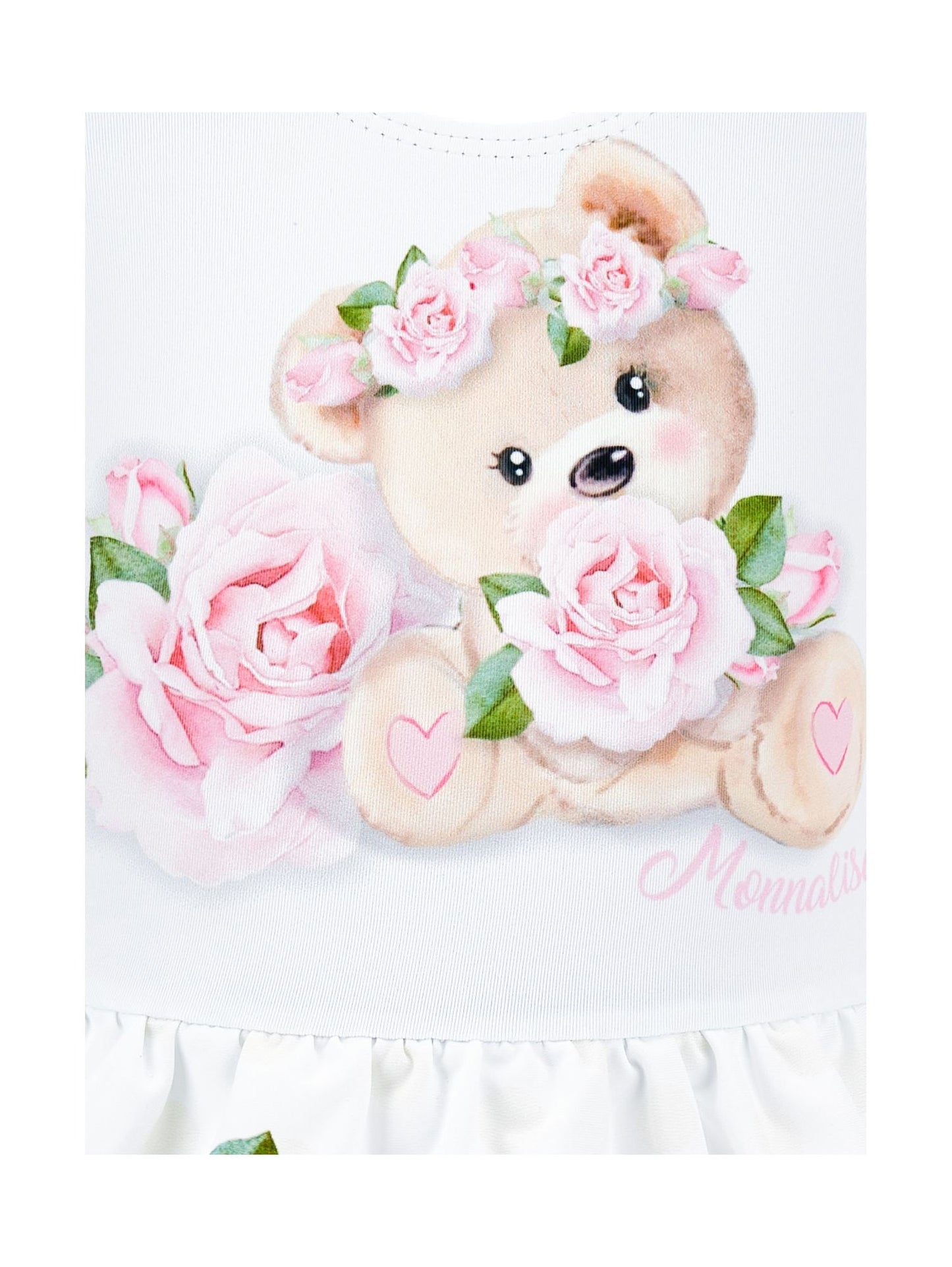 Bañador de una pieza con estampado de capullos