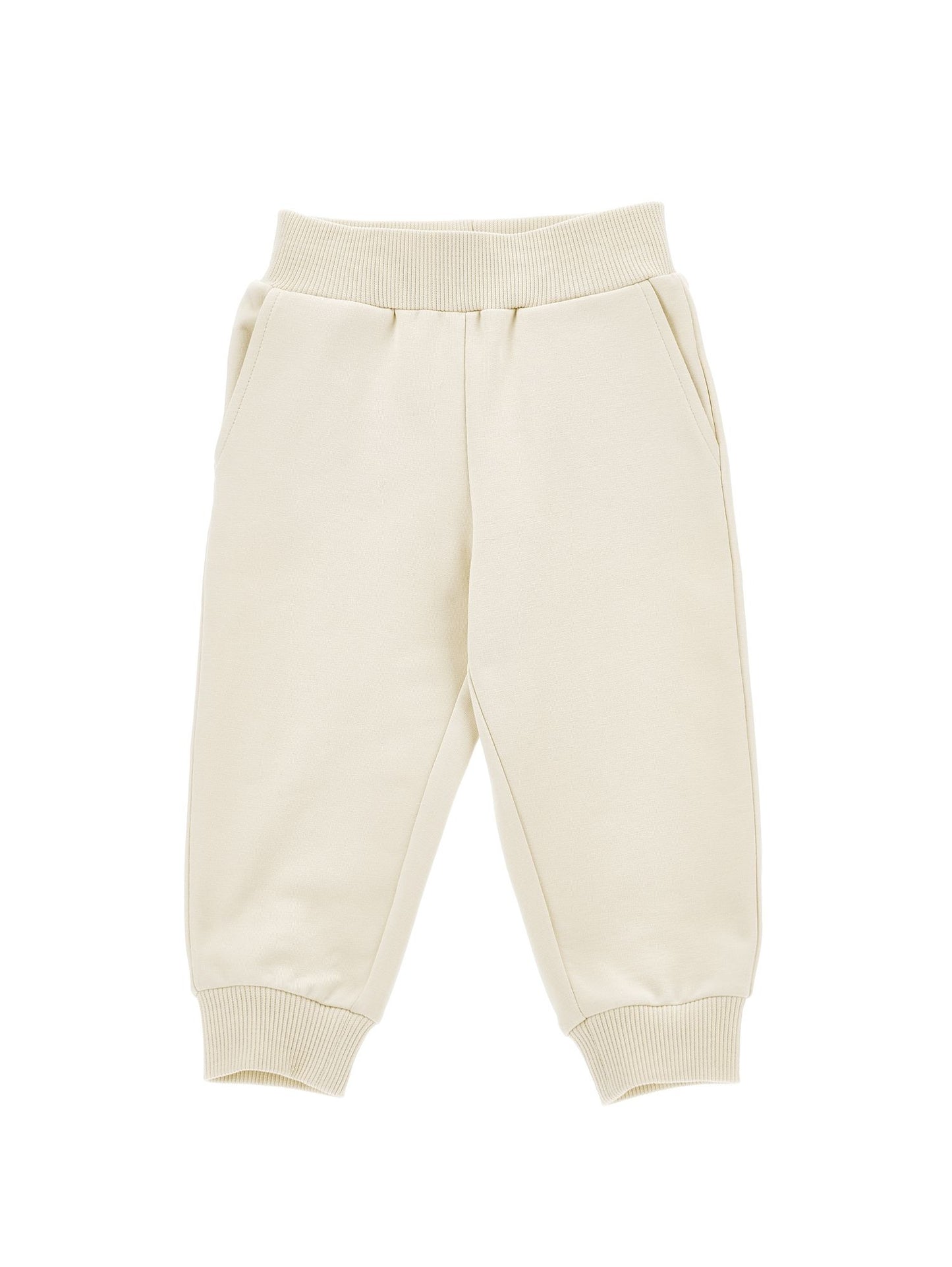 Fleece jogger with heart pocket