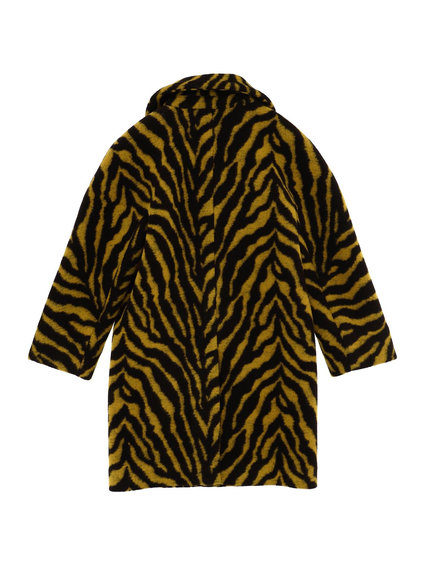 Animal print cloth coat