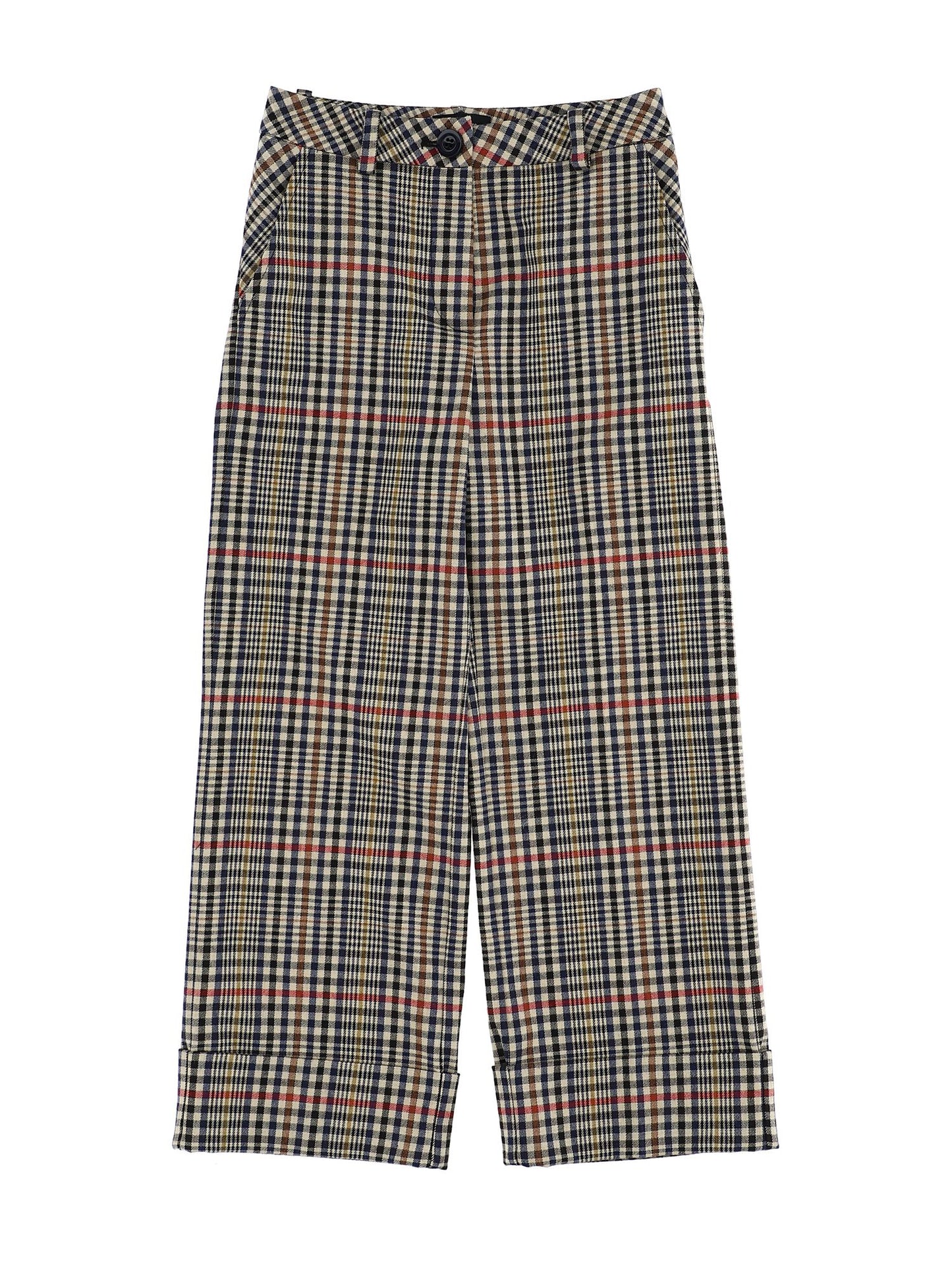 Checked trousers