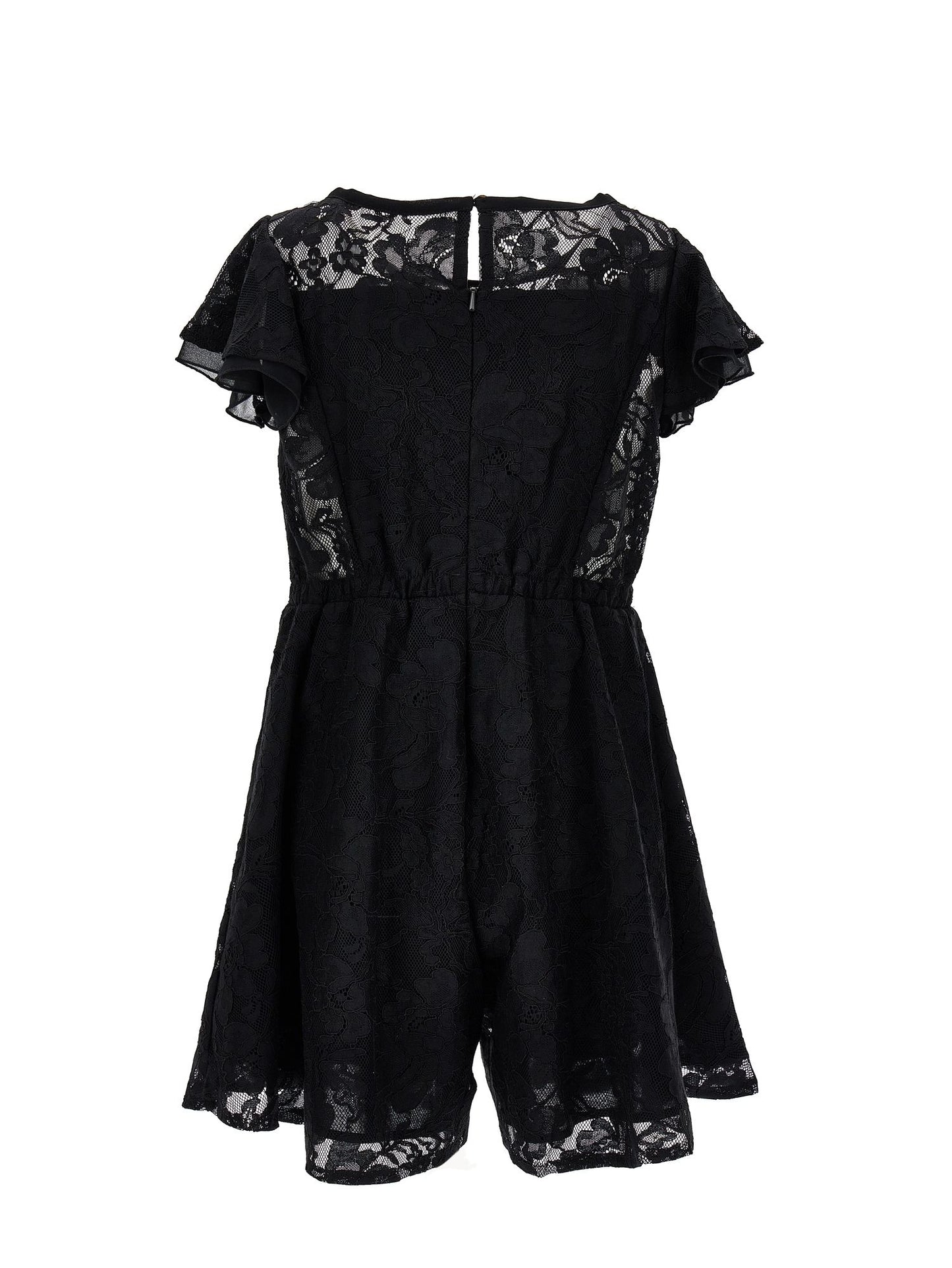 Tutina intera pizzo con shorts