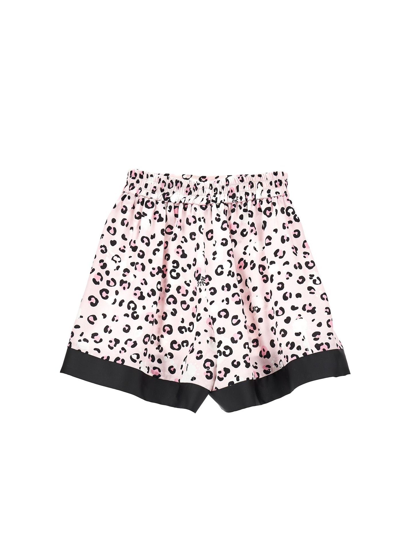 Printed viscose Bermuda shorts