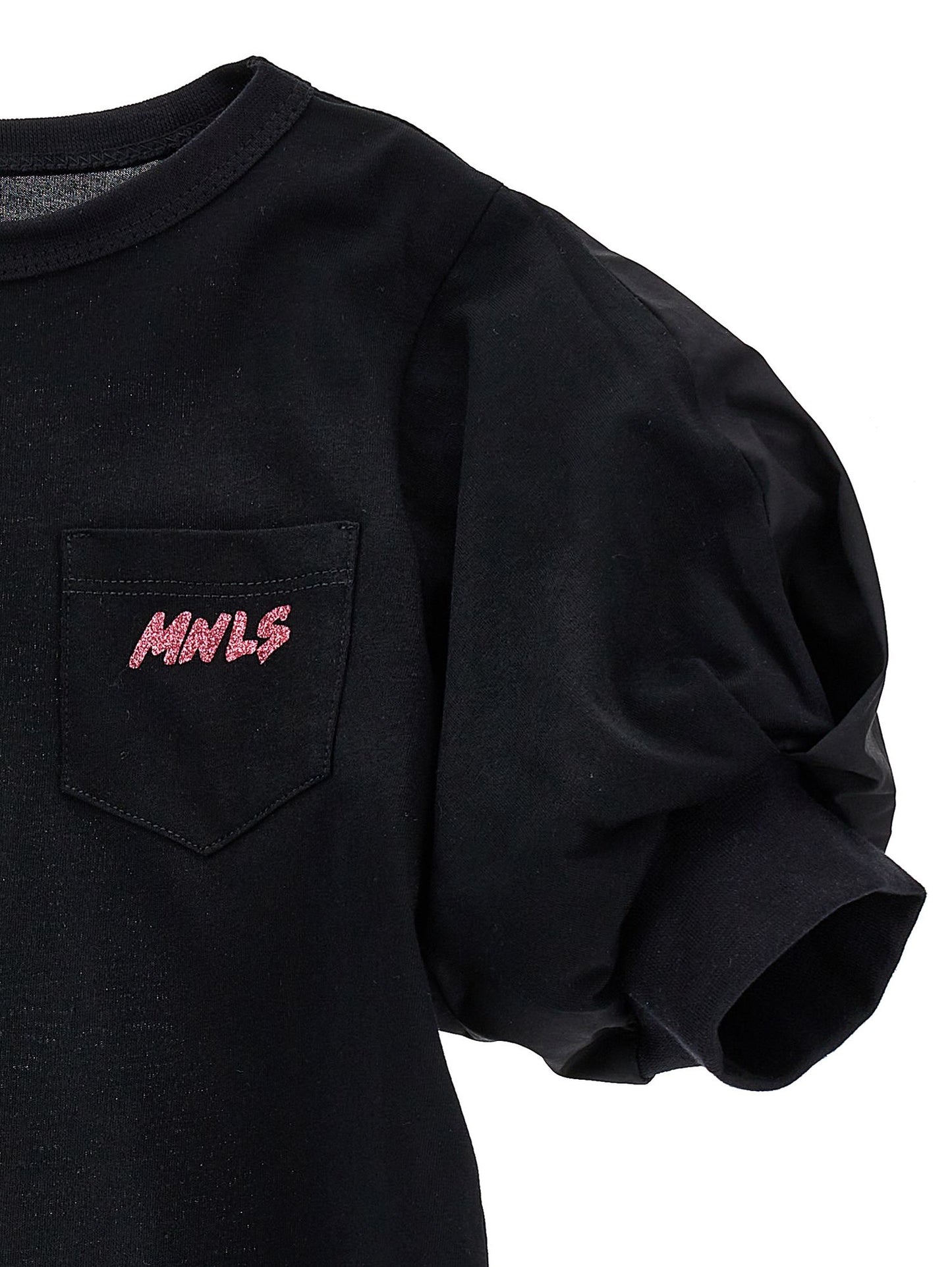 Jersey T-shirt with logo pocket