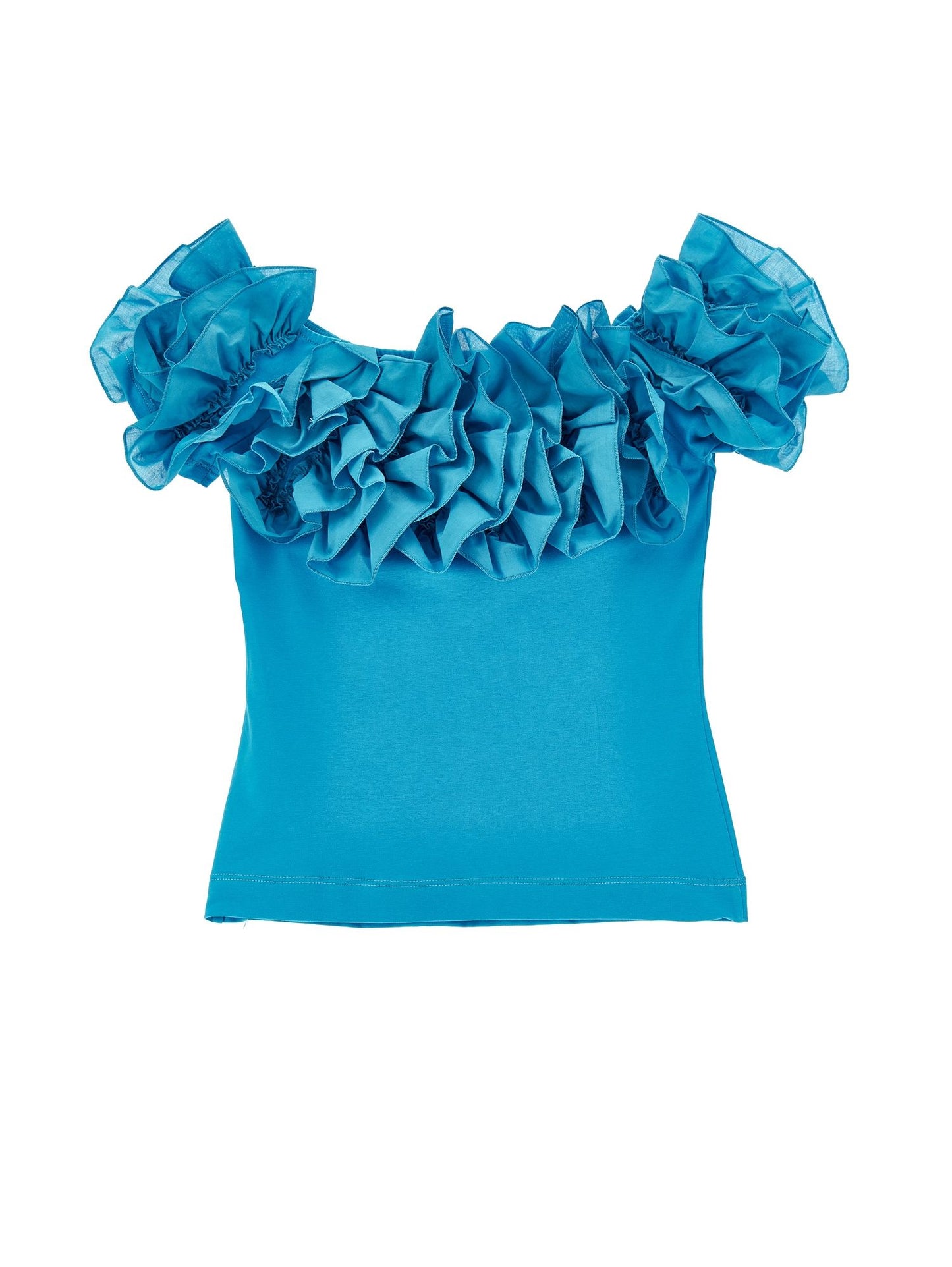 Frou frou cotton T-shirt