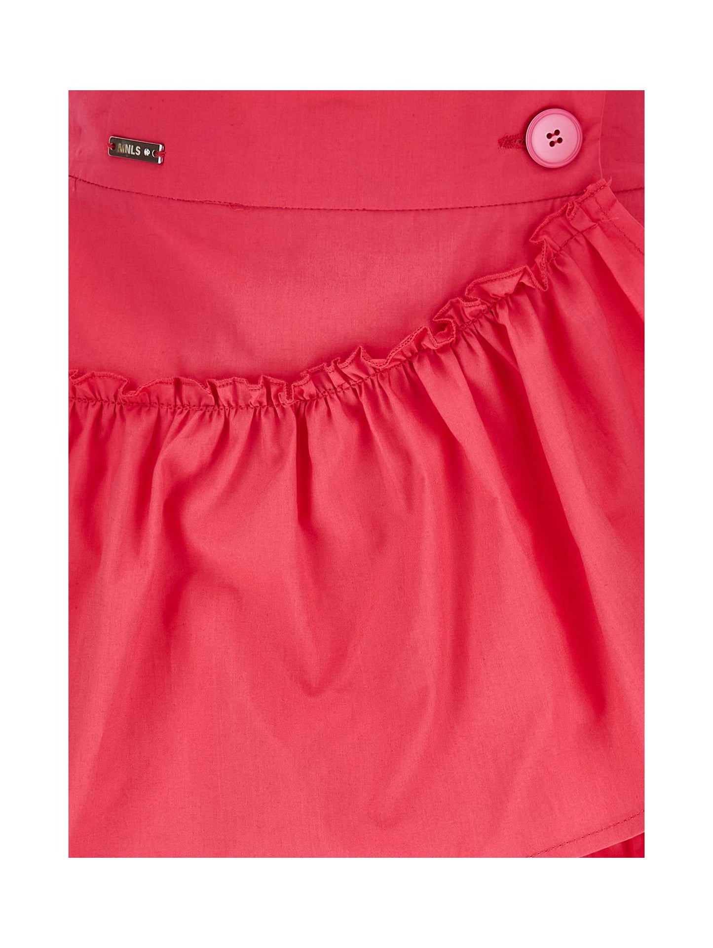 Long skirt with galettes