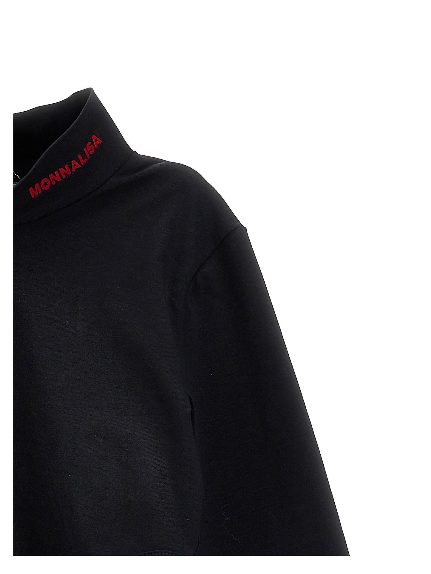 Stretch bodysuit turtleneck