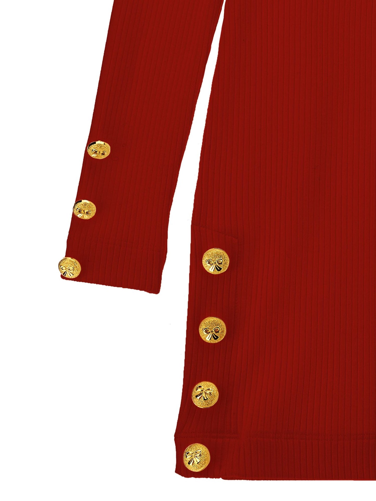 Ribbed viscose mini dress