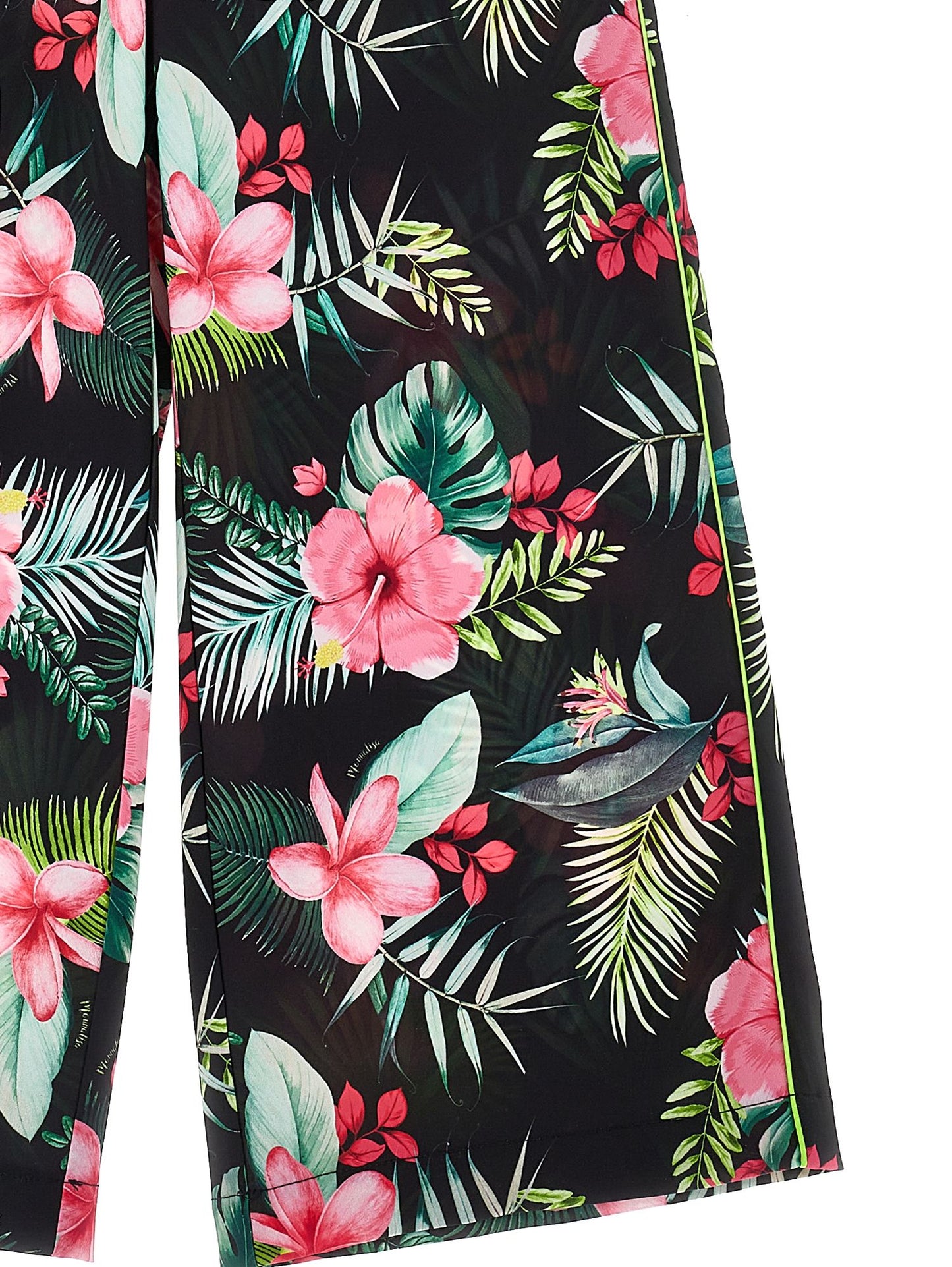 Mono de una pieza con estampado de selva