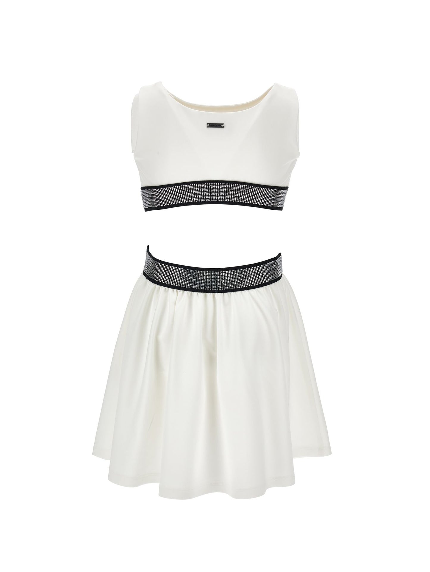 Milano stitch dress with cut out