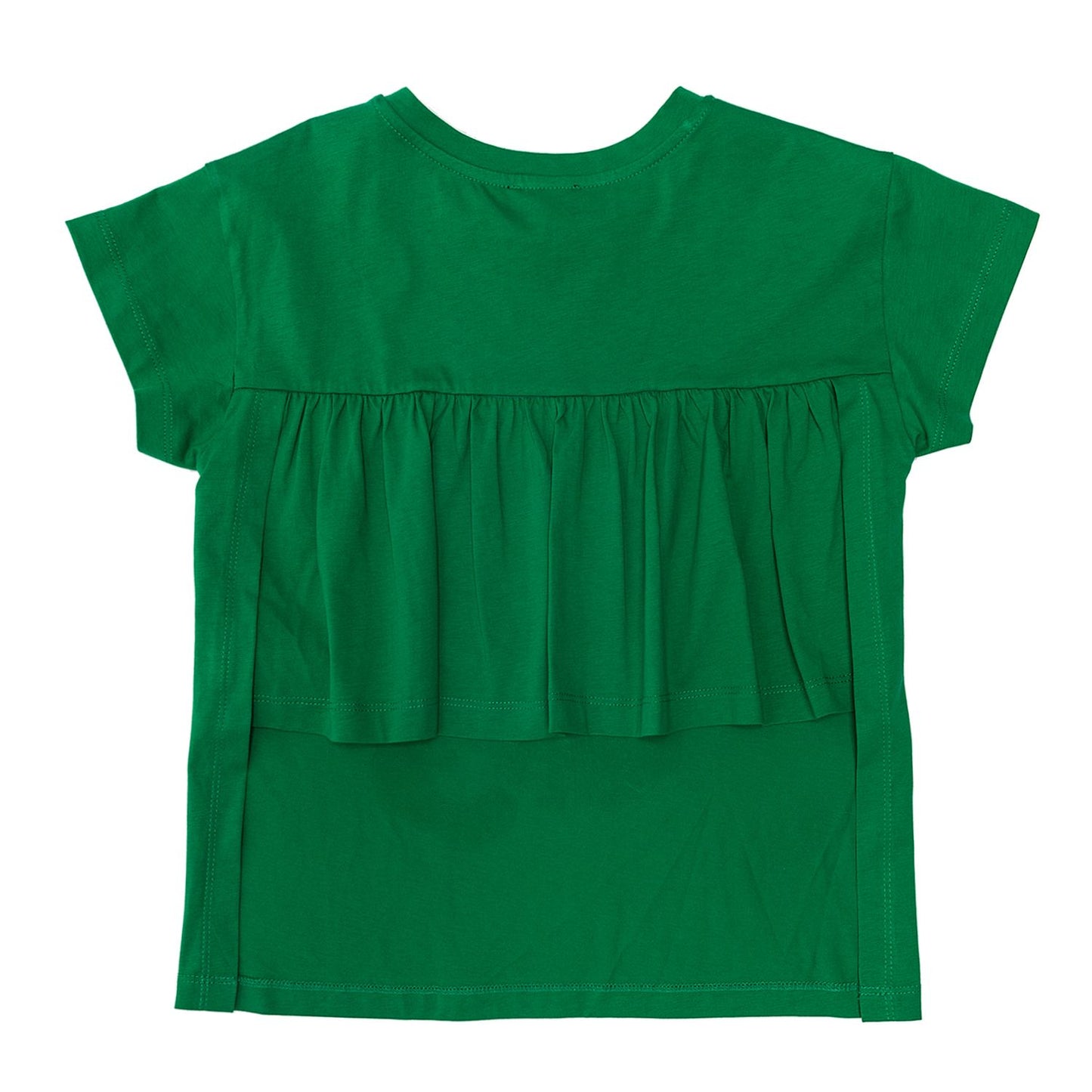 Printed T-shirt, short back