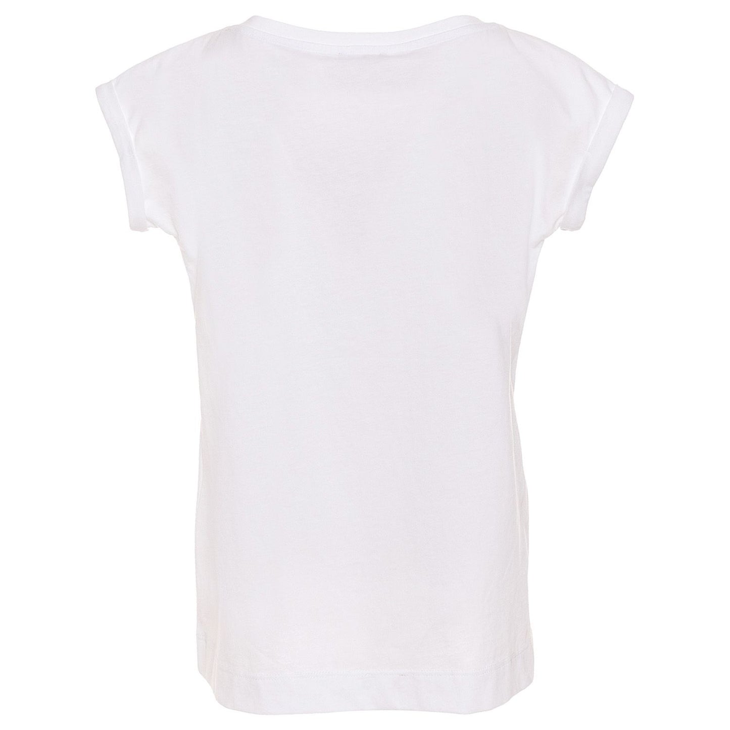 T-shirt with embroidery and sequins