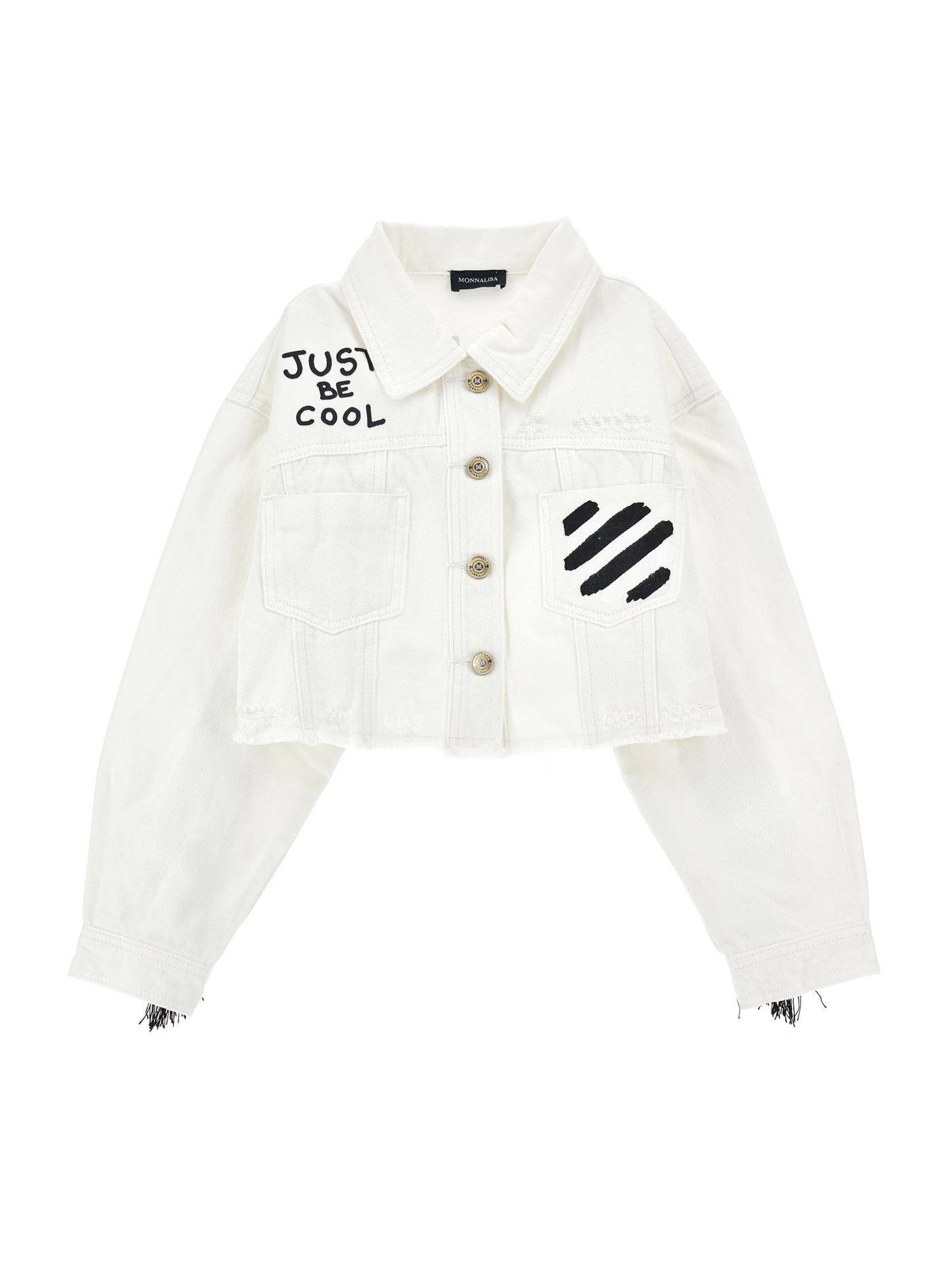 Short denim jacket