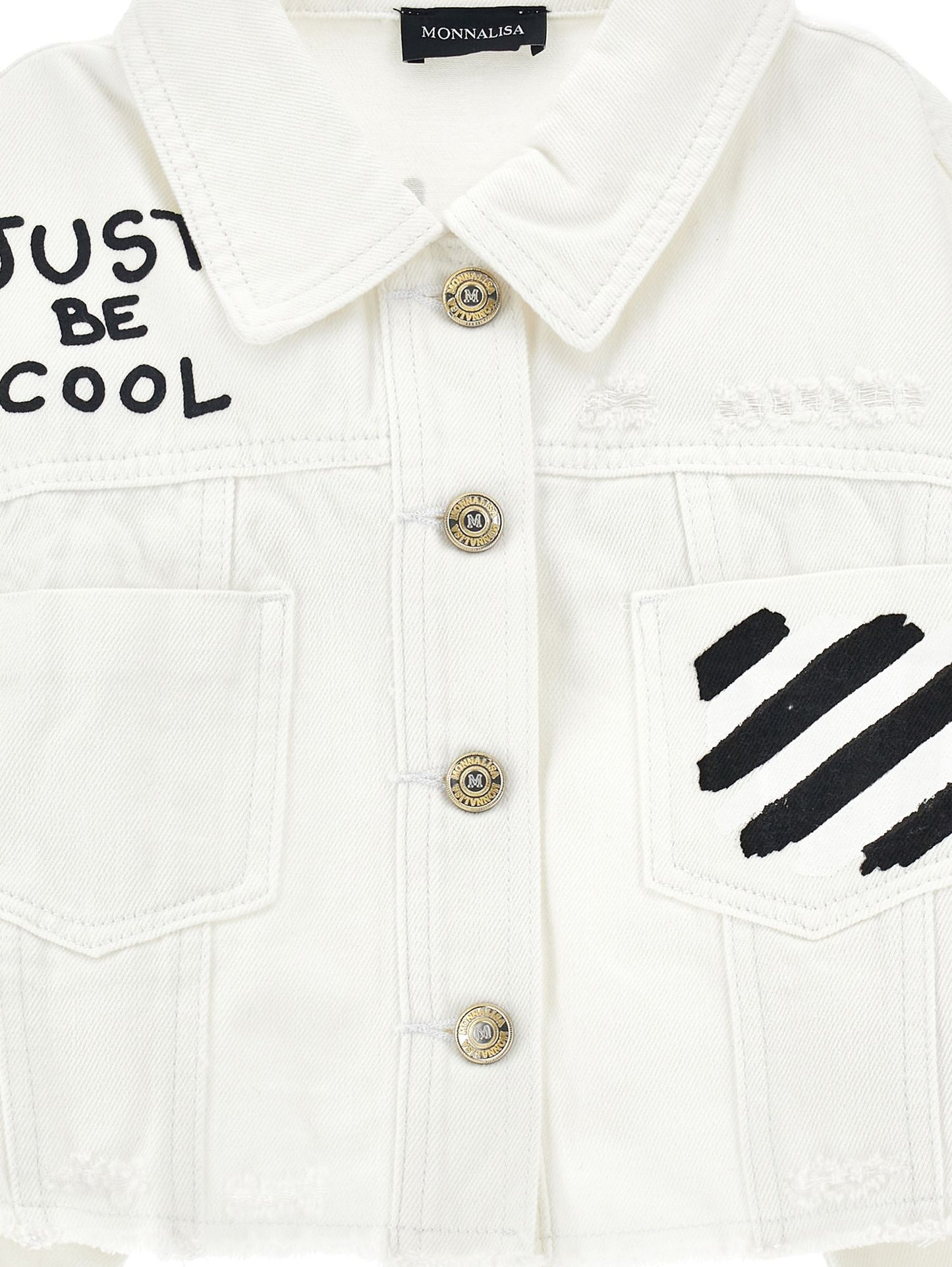 Short denim jacket
