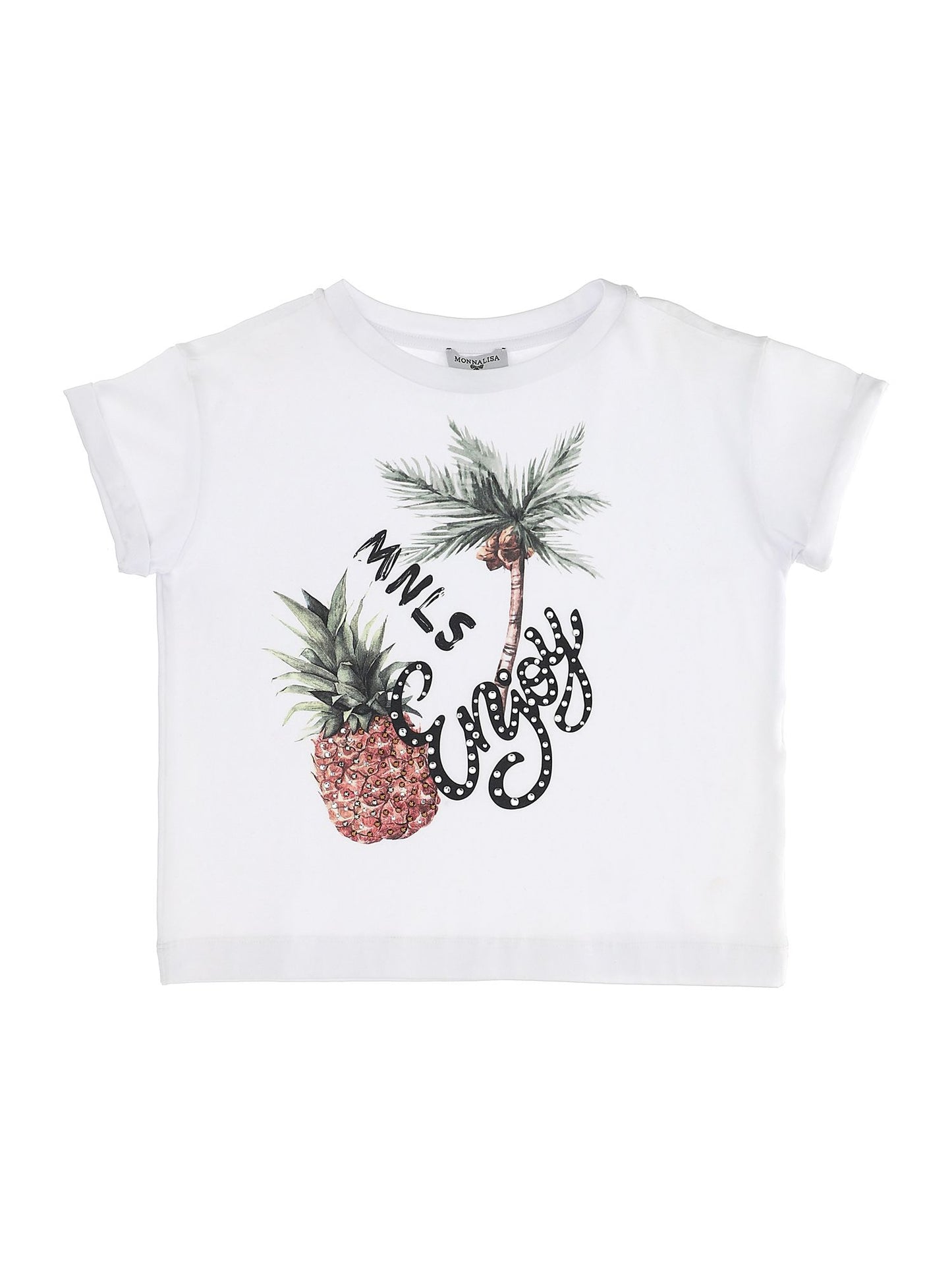 T-shirt with print and writing