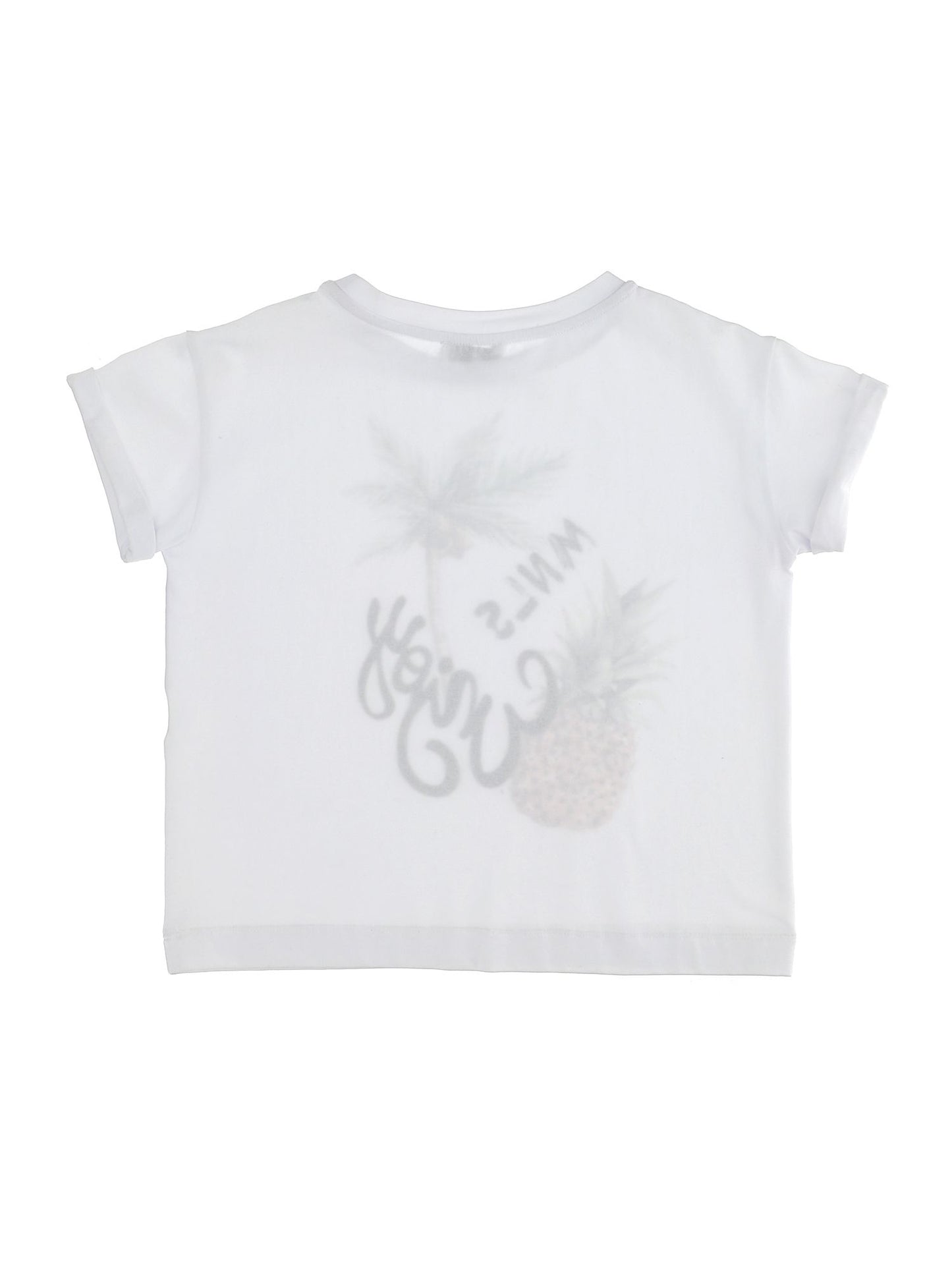 T-shirt with print and writing