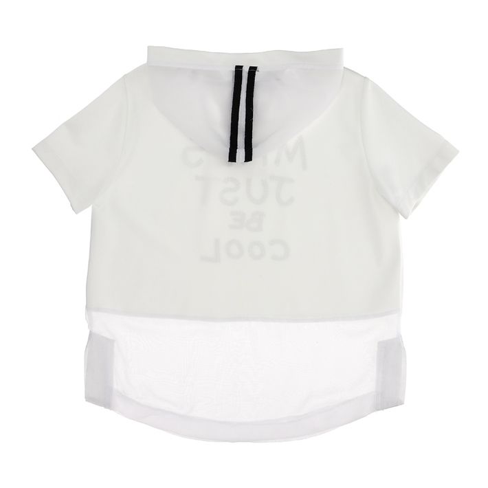 Rhinestone jersey T-shirt