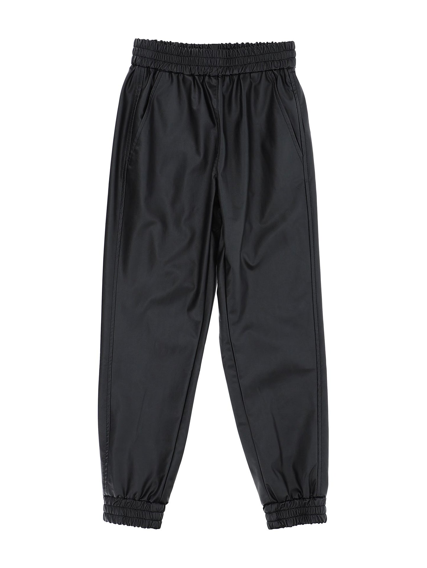 Coated fabric trousers
