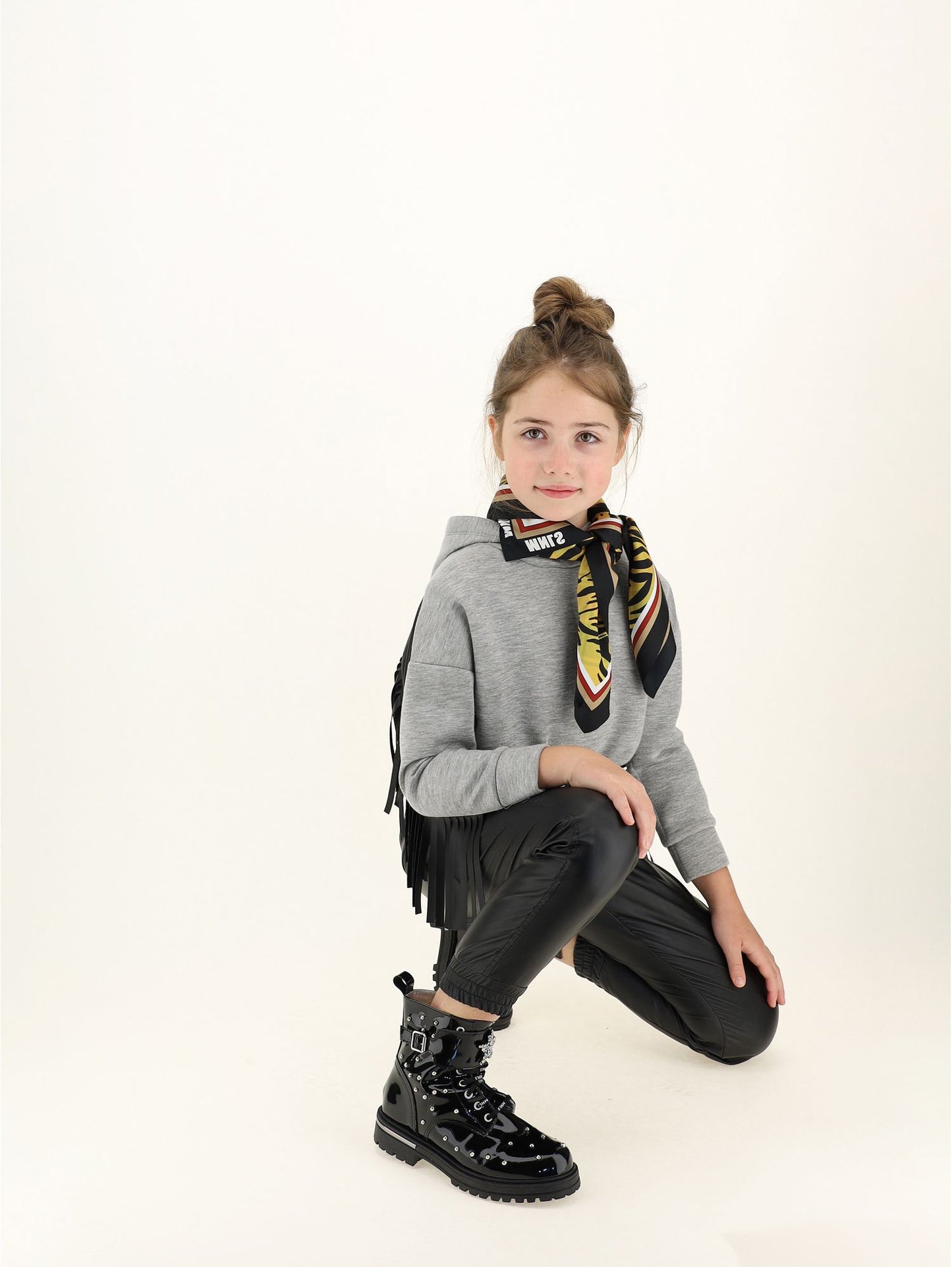 Coated fabric trousers