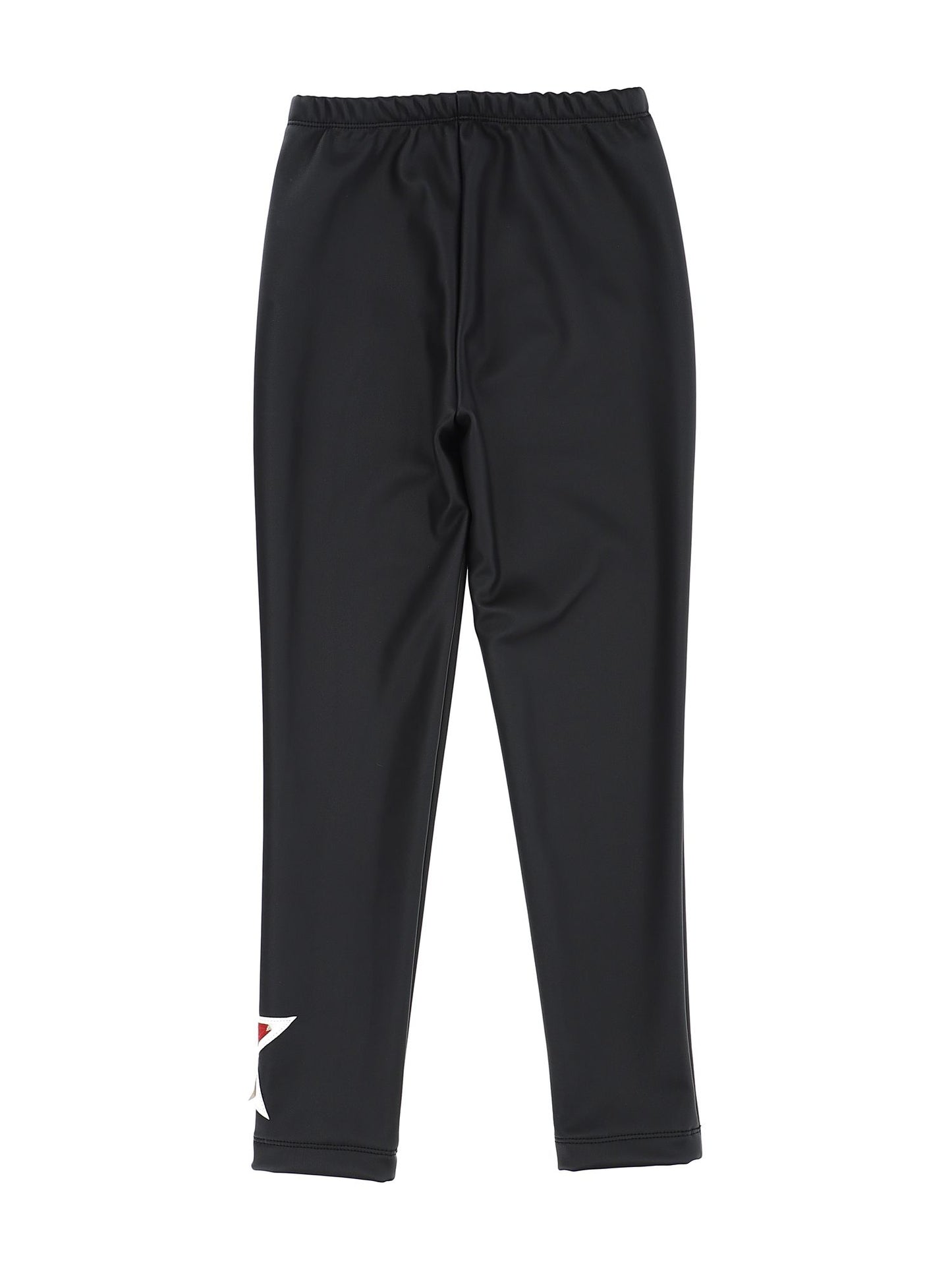 Star coated fabric leggings