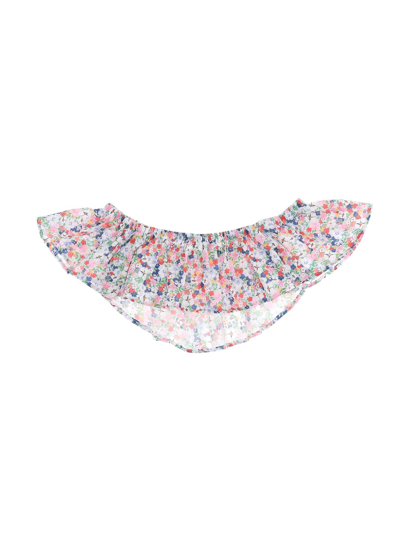 Muslin top with flowers