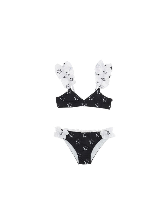 Stretch bikini with star print