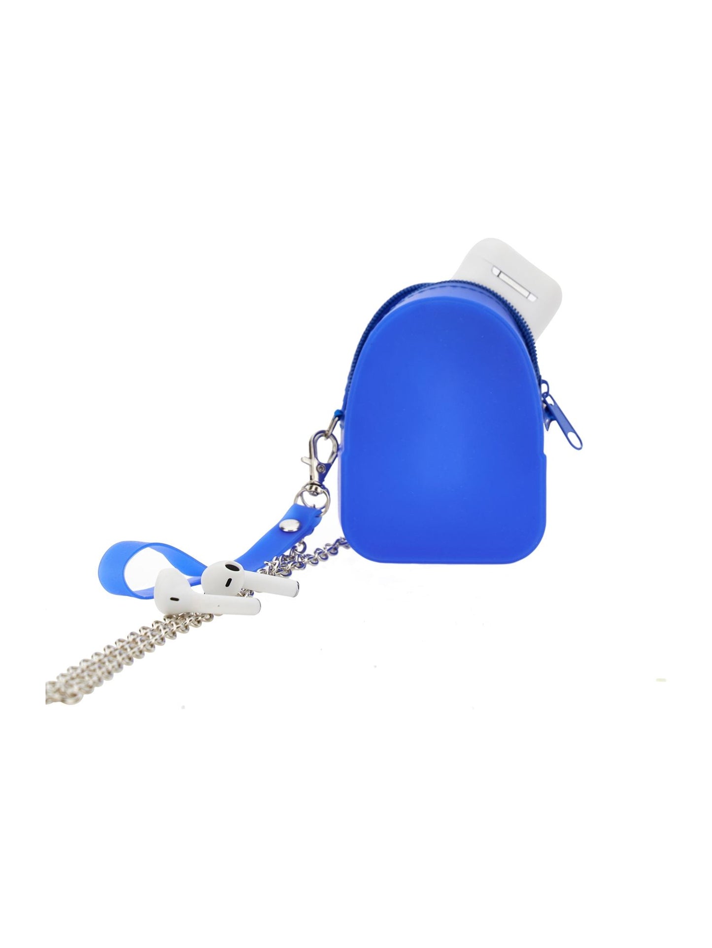 PVC shoulder strap with headphones