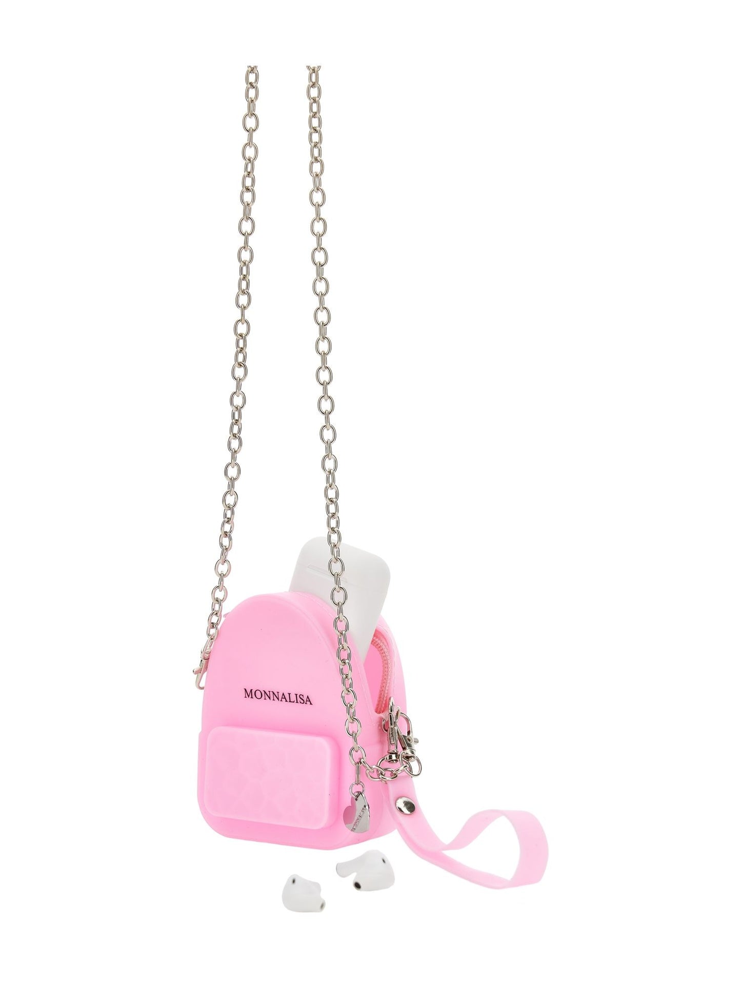 PVC shoulder strap with headphones