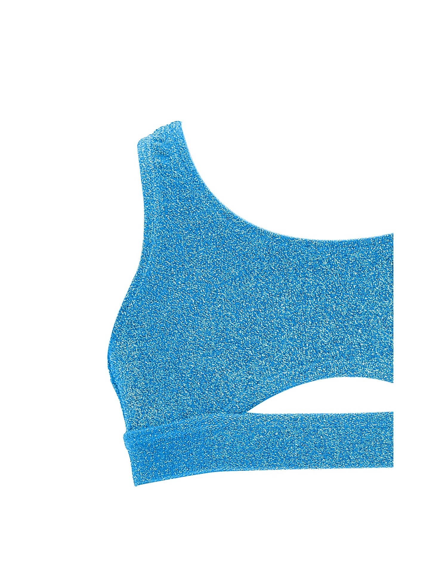 Lurex bikini with bra