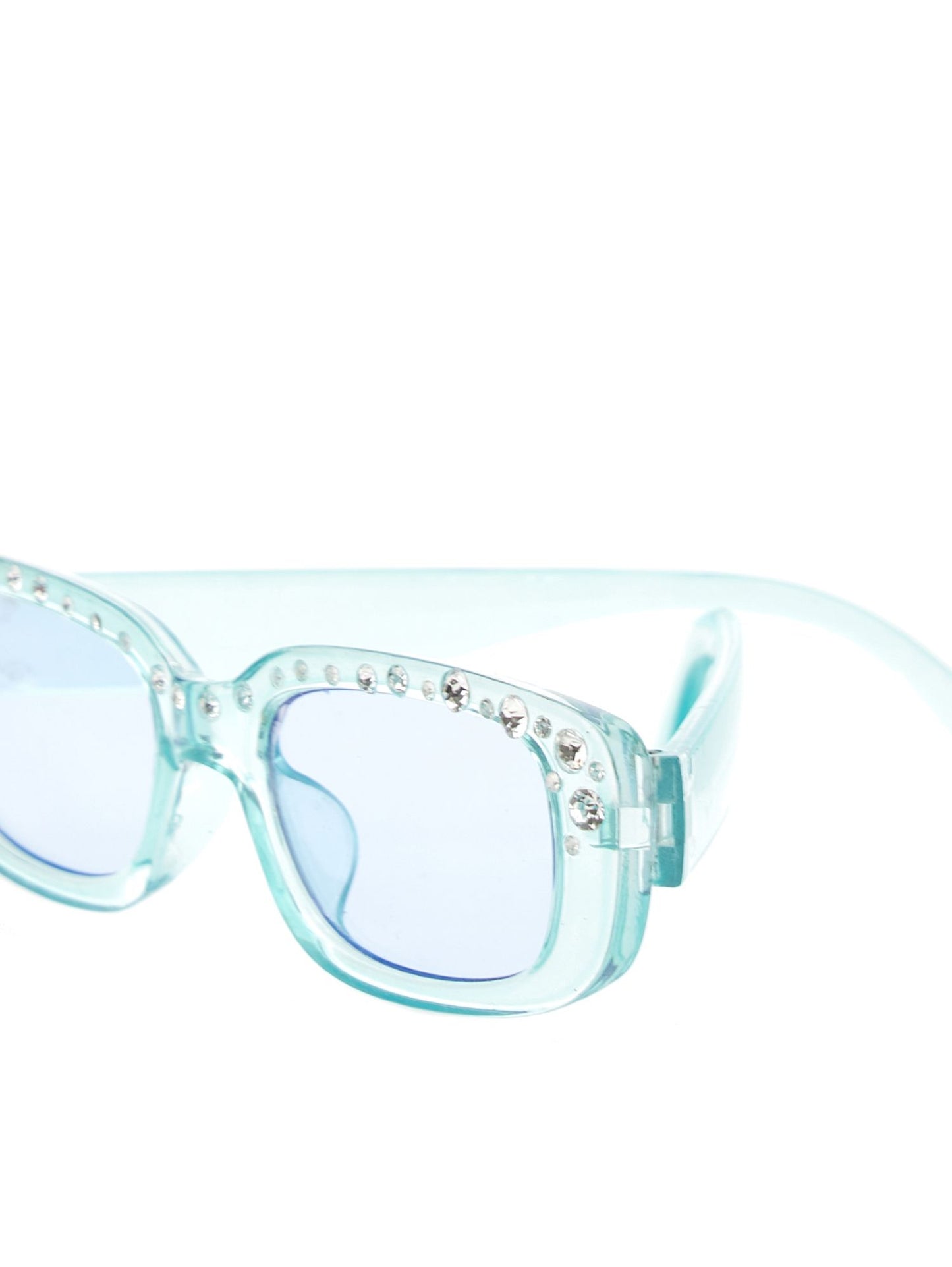 Sunglasses with rhinestones