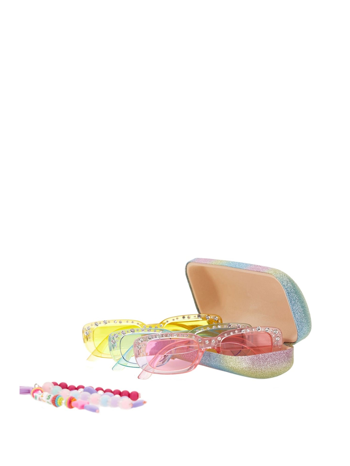 Sunglasses with rhinestones