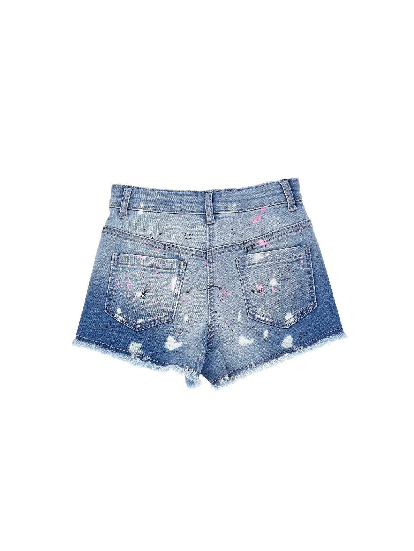 Street art five-pocket shorts