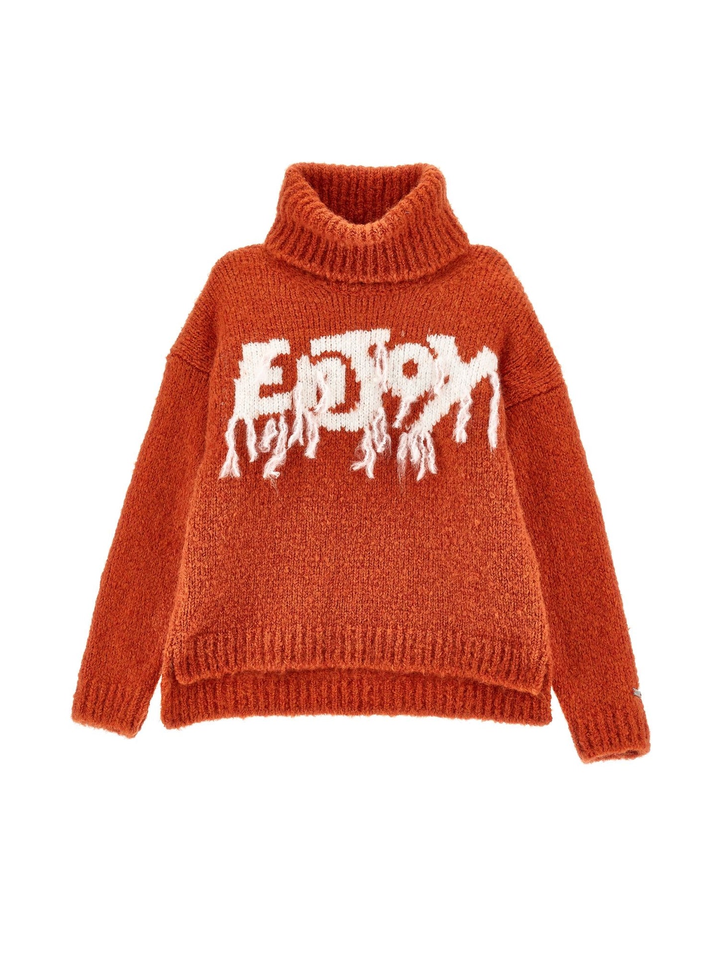 Maxi yarn sweater