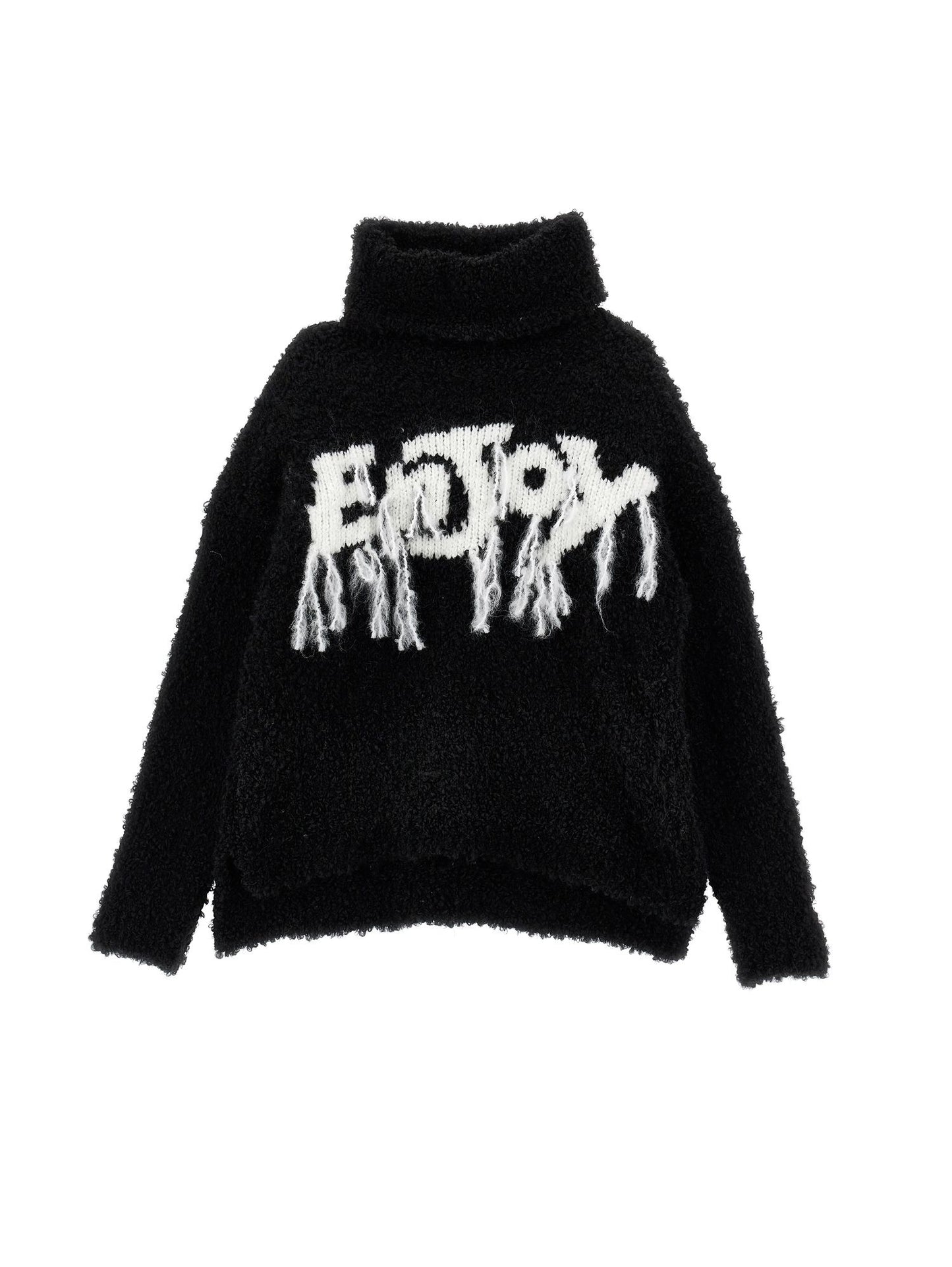 Maxi yarn sweater