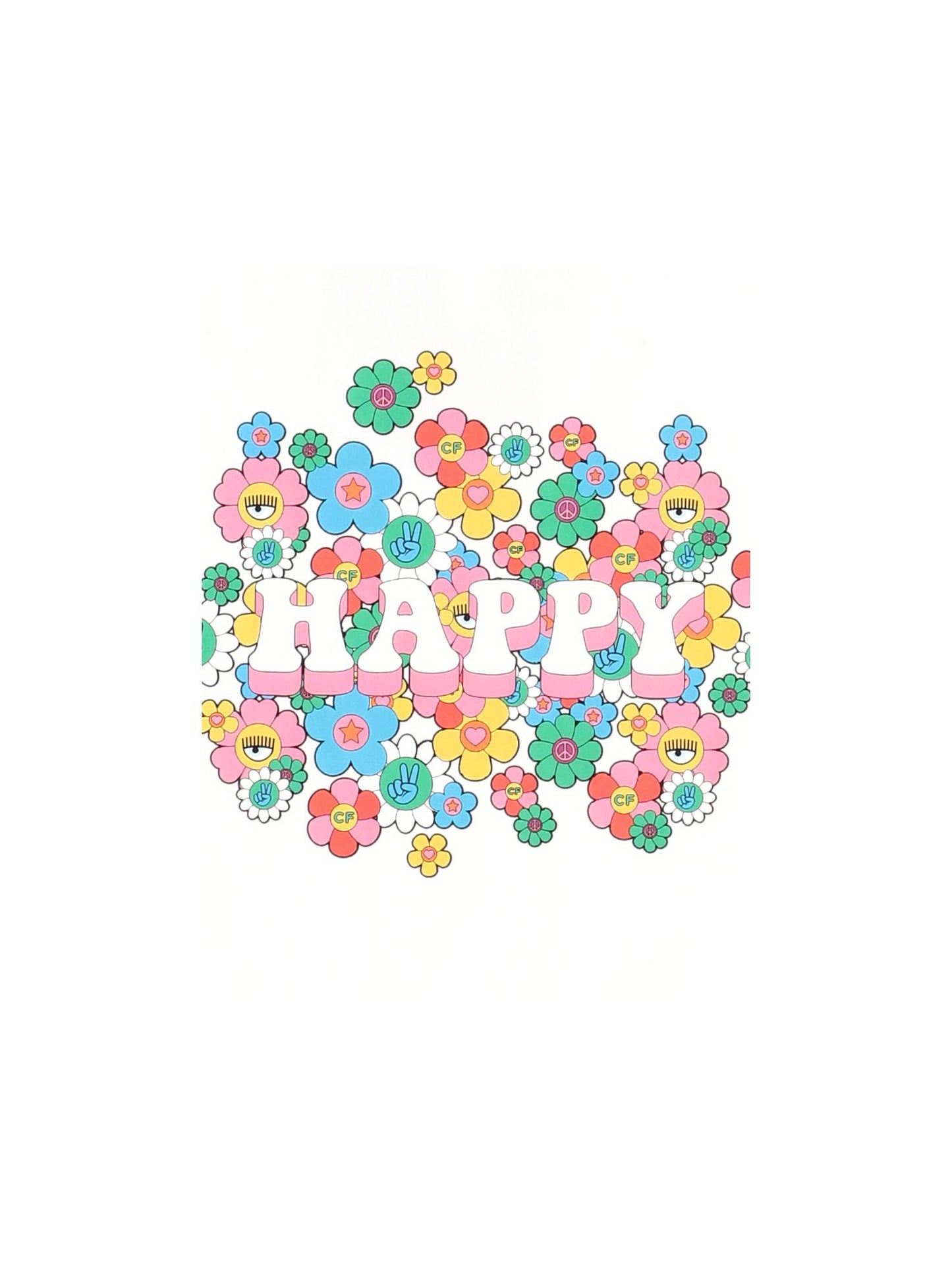 Happy Cropped T-Shirt