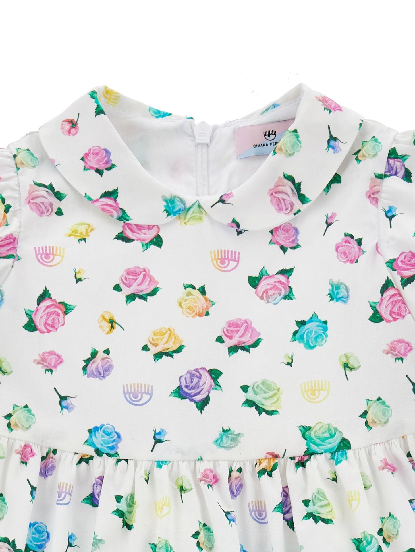 All-over rose dress