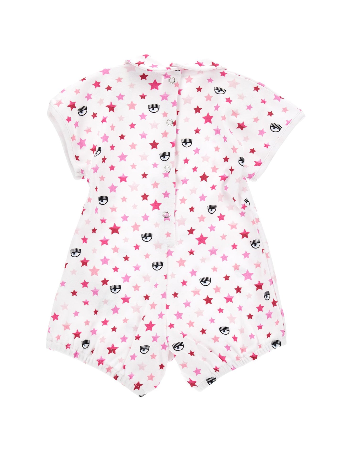 Allover rainbow romper