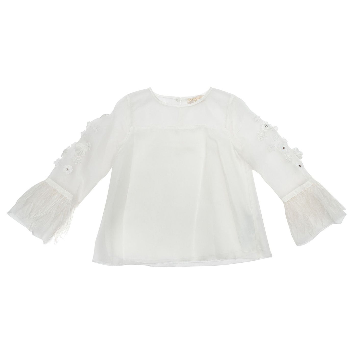 Silk organza blouse