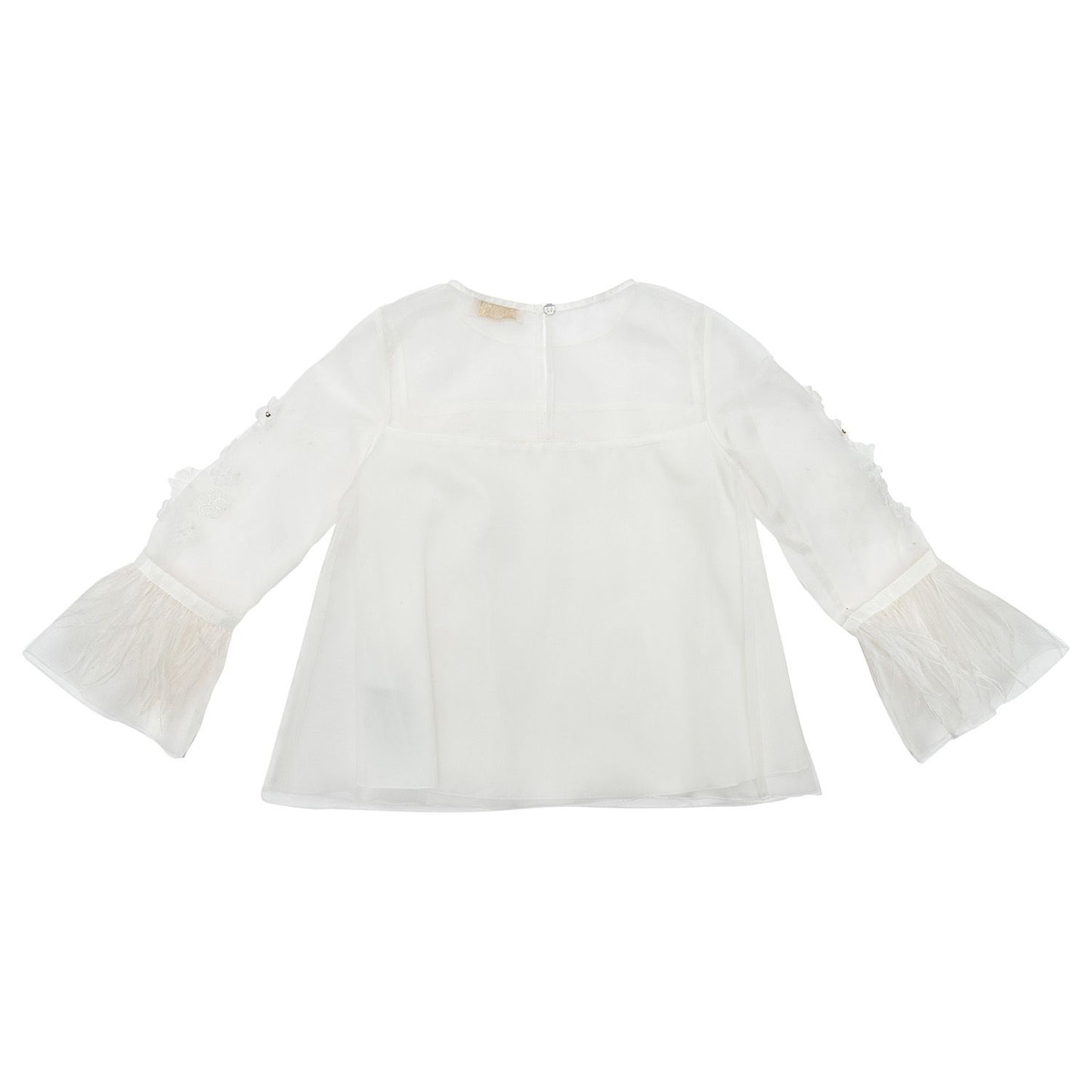Silk organza blouse