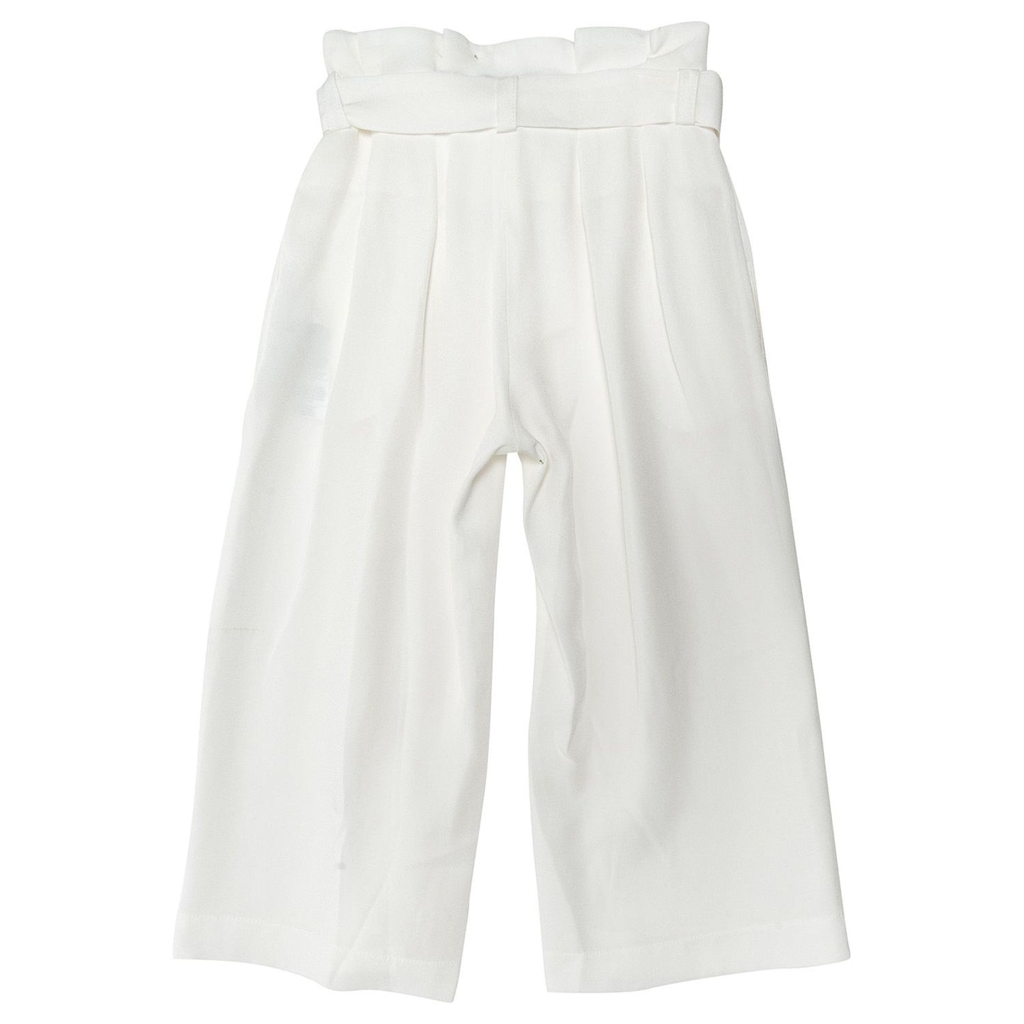 High-waisted cropped